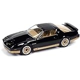 Johnny Lightning 1/64 ポンティアックトランザム 1987 ブラック Trans Am King of the Jungle [並行輸入品]
