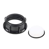 P Prettyia IBCアダプター　蛇口バルブ　ダストキャップ IBCトートタンク 2インチ ホースバルブ　全2色 - ホワイト