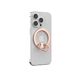 AAUXX iRing M2 スマホリング MagSafe対応 ネオジム磁石 ワイヤレス充電 ホールドリング マグセーフ アイリング Mag UMS-IR17MG (ローズゴールド)