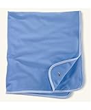 ラルフローレン　Ralphlauren ポロシャツ素材のブランケット　ライトブルー [並行輸入品]