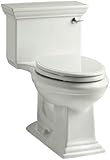 KOHLER K-3813-RA-NY Memoirs Stately Comfort Height One-Piece Elongated 1.28 GPF Toilet with AquaPist