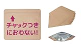 ミツワ サニナチュラ ピュア 強力防臭バリアチャック袋 Sマイナス(クラフト) 30枚