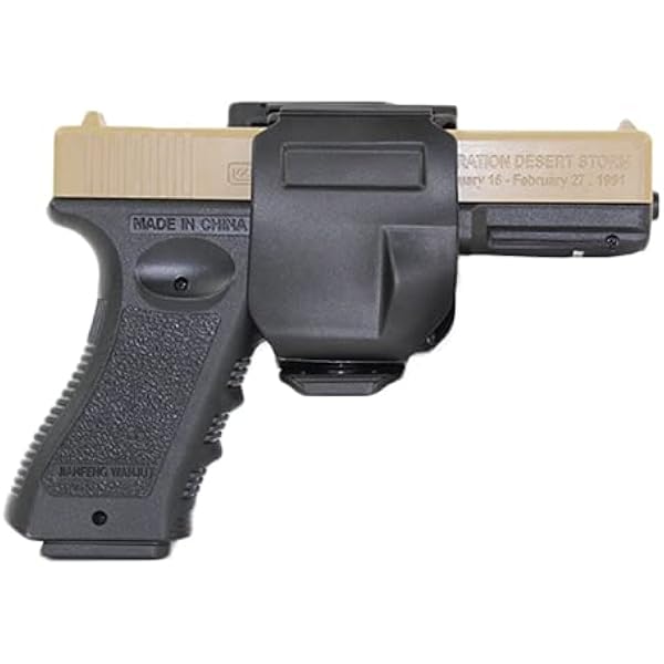 Amazon.co.jp: Gexgune戦術的な銃ベルトホルスターグロック17 22 23 