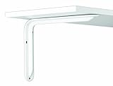 John Sterling RP-0099-12WT Magnum Style Decorative Shelf Bracket, 12-Inch, Warm White [並行輸入品]