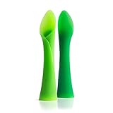 Olababy (オラベビー) OlaSprout 歯がためとしても使える シリコン製 離乳食スプーン 2本セット (6ヵ月から)