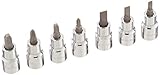 Blackhawk By Proto HW-9507S Drive Slotted/Phillips Bit Socket Set 3/8-Inch 7-Piece [並行輸入品]