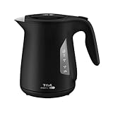 T-fal 電気ケトル ジャスティン ロック ブラック 1.2L 転倒お湯もれロック KO5908JPA