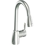 Cleveland Faucets CA42519CSL Baystone Single-Handle Kitchen Faucet with Pull-down Spray, Classic Sta