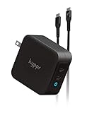 Hyppr PD 充電器 100W Type C 急速充電器 GaN (窒化ガリウム)採用 タイプC 2USB-Cポート【PD3.0対応/P