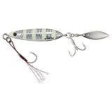 メジャークラフト メタルジグ マキジグ スロー 40g ゼブラグロー #7 ルアー