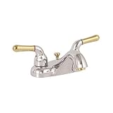 Premier Faucet 120631LF Sanibel Bathroom Faucet 2-Handle Pop-Up Lead Free Chrome/Brass [並行輸入品]