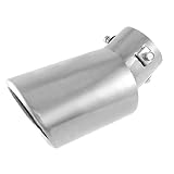 uxcell 自動車 車両排気後部パイプ マフラーカッター マフラーチップ　車の排気筒