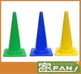色物カラーコーン H700mm 緑