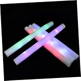 Vaguelly コンサート グロースティック 10個 蛍光灯スティック 夜間イベント用 発光 アクセサリー 音楽フェス パーティー装飾 子供向け 光るスティック 屋外アクティビティ対応 色指定不可