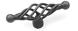 Laurey 50206 Oval Mission Bay 3-Inch Long Single Center Pull, Antiqued Pewter [並行輸入品]