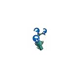 Holiday Time Lite-Lock LED Pearlized Glass G15 Christmas Lights, Cool White/Blue, 70 Count by Holida