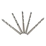 B Baosity ツイストドリルビット　ドリル刃　高速スチール　耐久性　7.2mm　5個入り