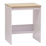 シンプル コンパクトデスク ハイ 幅60cm ホワイト テーブル つくえ 机 デスク 学習デスク 多目的デスク パソコンデスク PC机 PCデスク シンプル コンパクト