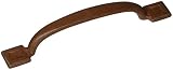 トップノブm1827 Britanniaコレクション5 – 1 / 16インチセンターにセンターTrue Rust Squa、 7 3/8"x1"x1 1/4" M1827 1