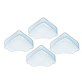 WINOMO コーナークッション コーナーガード ベビーガード キッズ テーブル 角 ガード 透明 赤ちゃん用 ケガ防止 衝撃吸収 4本