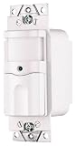 Hubbell Wiring Systems RMS101LA tradeSELECT Basic On/Off Control Occupancy Sensor, 500W Power, 120V 