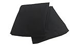 Baby Doll Bedding 2 Piece Solid Crib Sheet Set, Black
