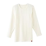 [グンゼ] インナーシャツ ホットマジック スーパーストレッチ 寒さ知らず ロング クルーネック MH0708 メンズ Newオフホワイト LL