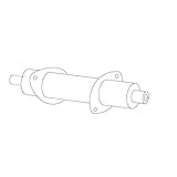 アイデック 【部品】うね草取りまー トリプル 用メインシャフト ※取寄せ商品 UT-17-13