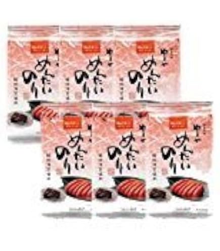 Amazon.co.jp: 【韓国のり】明太子味付のり(9切6枚x3P)、5個 【みのる