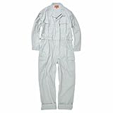 [プロノ] オンライン限定色 綿カーゴツナギ 116-420P ライトグレー LLサイズ 綿100% 年間 つなぎ おしゃれ オーバーオール メンズ 作業服 キャンプ 溶接 DIY 整備