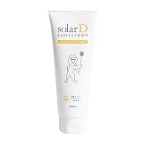 【ソーラーDサンスクリーン 100ml Lion】日焼け止め SPF50+ PA++++ 赤ちゃん 子供 顔 からだ用 汗や水に強い ビタミンD クリームタイプ