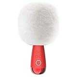 CALF カラオケマイク ワイヤレスカラオケマシン 車のクリスマスの誕生日パーティーの3イン1携帯ハンドヘルドマイク、すべてのスマートフォン