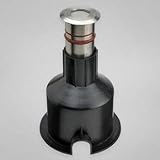 Eurofase 23815 1X1W LED In-Ground Light, Stainless Steel by Eurofase
