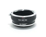 K&F CONCEPT キャノン EOS EF(EF-S)- NEX Eマウント アダプター PRO レンズクロス付 ef-nex-pro (KFNEXPRO)