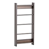 arne ラダーラック 壁掛け ウォールラック 北欧 収納 はしご 400-5 ブラウン