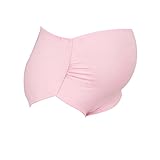 Hzjundasi マタニティ 妊娠 パンティー High Waist 調節可能な Cotton ニッカーズ Soft ブリーフ