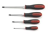 GearWrench 80061 4 Piece Pozi Drive Dual Material Screwdriver Set [並行輸入品]