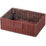 ちどり産業　ペーパー　バスケット　カラーボックス対応　ハーフタイプ　レッド　CH-404RE