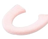 2つのソフトトイレシートカバートイレシートマットクローゼストカバー、ピンク