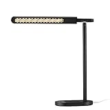 ZOUYee LED デスク ランプ ワイヤレス 充電器付き アイ プロテクション オフィス デスク ランプ 4 カラー モデル と ステッ
