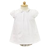[バーバリーベビー] BURBERRY BABY ベビー服 パフスリーブ ロンパース(ワンピース風) B94383 12Mサイズ