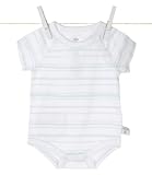 リトルジラフ ベビー肌着 ココストライプライエット ポケットボディ 6-9m (ブルー) lg1018-02 【正規代理店輸入】