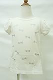 【 ChienChien/シアンシアン 子供服】天竺パフスリーブＴシャツ110ホワイト