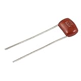 SODIAL(R)10個630V 0.001uF DIPメタライズドポリプロピレンフィルムコンデンサ