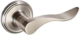 Copper Creek WL2290LHSS Waverly Dummy Door Lever, Satin Stainless [並行輸入品]