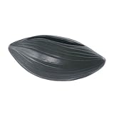 【4個入】花器(花瓶/フラワーベース) エフ コラ 長さ22cm 穴無し ブラック(黒) 〔ガーデニング用品/園芸〕 生活用品 インテリア 雑貨 花 花瓶 top1-ds-1672874-ah [簡素