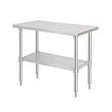 [日本製] 作業台 ステンレス作業台 業務用 調理台 W90×H80×D60cm ステンレス調理台 ステンレステーブル 業務用キッチン 調理作業台 厨房作業台 作業テーブル 業務用作業台 業務用ステンレス作業台 キッチン作業台 [kot2ba-9060]