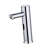 P Prettyia 自動水栓　蛇口　センサーシンク　合金　タッチレス　オートミキサータップ　実用