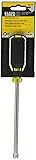 Klein Tools 646-1/4 1/4-Inch Hex Cushion-Grip Hollow-Shank Nut Driver with 6-Inch Shank [並行輸入品]