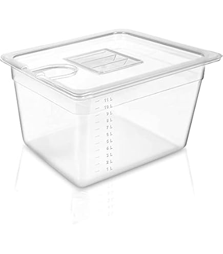 Amazon｜CAMBRO(キャンブロ) フードパン 18CW 1/1×200㎜ クリアー